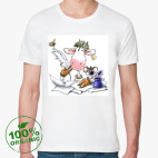 Мужская футболка органик