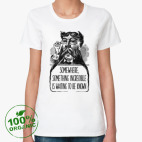 Женская футболка органик