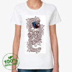 Женская футболка органик