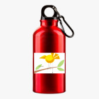 Металлическая бутылка 400 мл UV-DTF