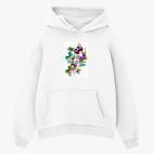 Толстовка худи оверсайз