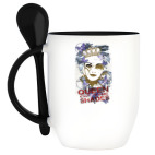 Кружка с ложкой