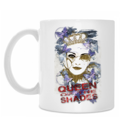 Кружка с принтом Королева теней