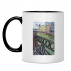 Кружка двухцветная