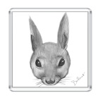 Магнит 6.5 x 6.5 см Белка