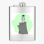 Фляжка стальная