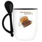 Кружка с ложкой