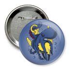 Морское чудовище осьминог обвивший якорь под водой