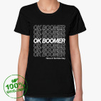 Женская футболка органик