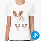 Женская спортивная футболка