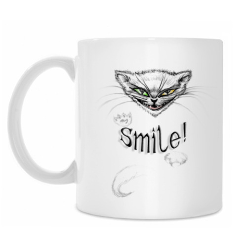 Кружка с принтом 'Smile'