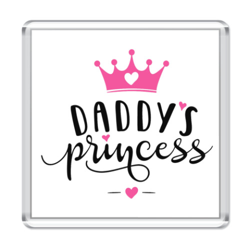Магнит с принтом Princess