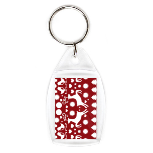 Брелок с принтом Новый год!