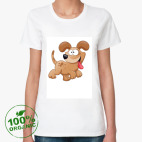 Женская футболка органик