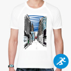 Мужская спортивная футболка