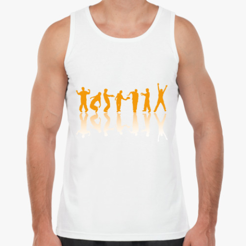 Майка с принтом Танец