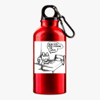 Металлическая бутылка 400 мл UV-DTF