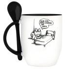 Кружка с ложкой