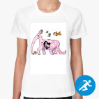 Женская спортивная футболка