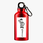 Металлическая бутылка 400 мл UV-DTF