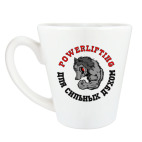 Кружка латте (360 мл) Powerlifting - для сильных духом