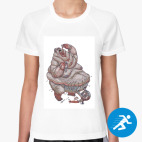 Женская спортивная футболка