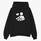 Толстовка худи оверсайз