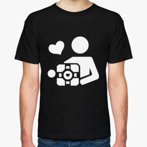 Футболка с принтом Portal Sign