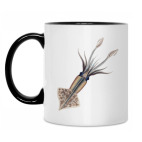 Кружка двухцветная