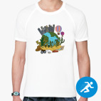 Мужская спортивная футболка