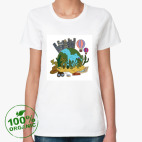 Женская футболка органик