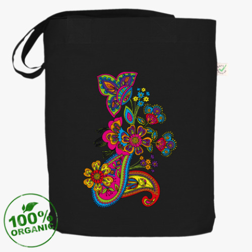 Сумка шоппер с принтом Красивый узор