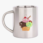 Кружка металлическая