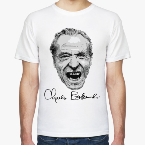 Футболка с принтом Чарльз Буковски