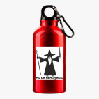 Металлическая бутылка 400 мл UV-DTF