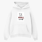 Толстовка худи оверсайз