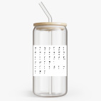 Банка с бамбуковой крышкой