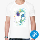 Мужская спортивная футболка