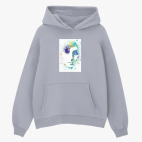 Толстовка худи оверсайз