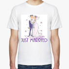 Классическая футболка Just Married