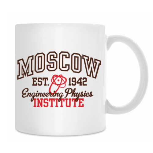 Кружка с принтом Кружка НИЯУ МИФИ
