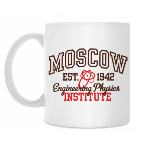Кружка с принтом Кружка НИЯУ МИФИ