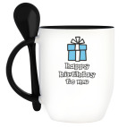 Кружка с ложкой