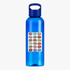 Прозрачная спортивная бутылка