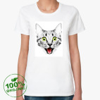 Женская футболка органик