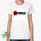 Женская футболка органик