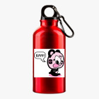 Металлическая бутылка 400 мл UV-DTF