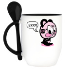 Кружка с ложкой