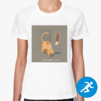 Женская спортивная футболка