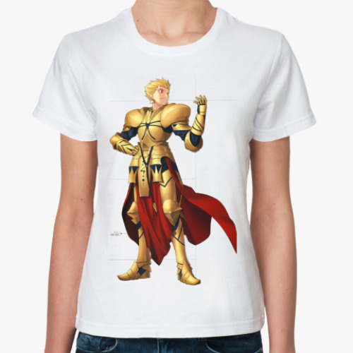 Классическая футболка с принтом Fate - Gilgamesh